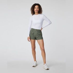 Vuori Vintage Ripstop Utility Shorts-Army